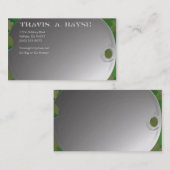 ドッグタッグの迷彩柄のスタイル 名刺 (正面/裏面)