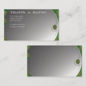 ドッグタッグの迷彩柄のスタイル 名刺 (正面/裏面)