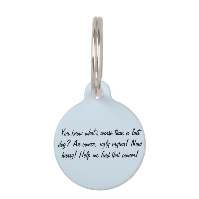 ドッグタッグ ペット　ネームタグ (正面)