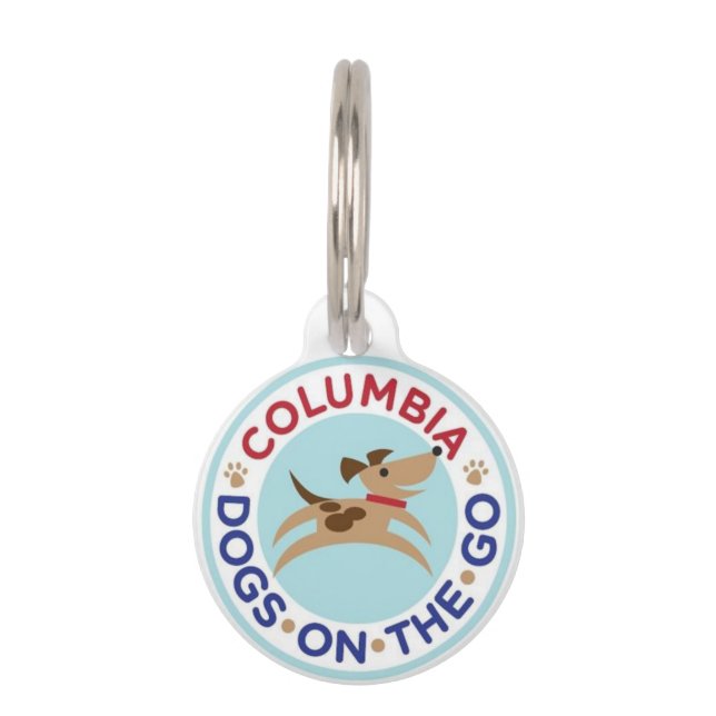 ドッグタッグ ペット　ネームタグ (正面)