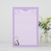 ドッグタッグNの点 便箋 (スタンド正面)