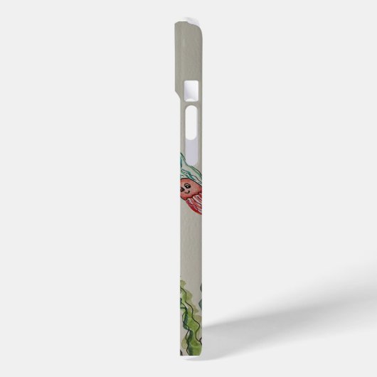 ドッグダイバーとクラゲ Case-Mate iPhoneケース (裏面 / 左)