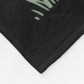 ドッグダック付きトランプ水鳥狩り迷彩柄 フリースブランケット (角)