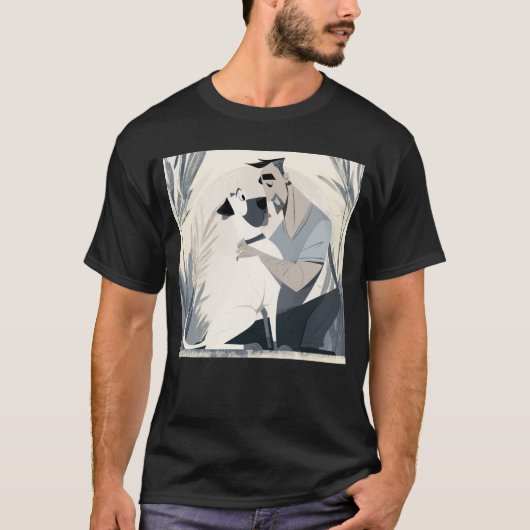 ドッグダッドの瞬間 Tシャツ (正面)