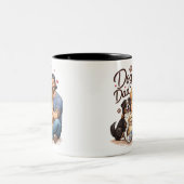 ドッグダッドライフ マグカップ - 犬好きのための面白いコーヒーカップ (中央)