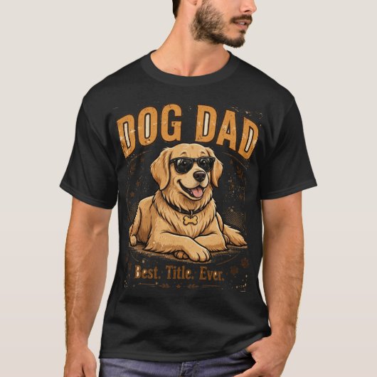 ドッグダッド 楽しいTシャツ Tシャツ (正面)