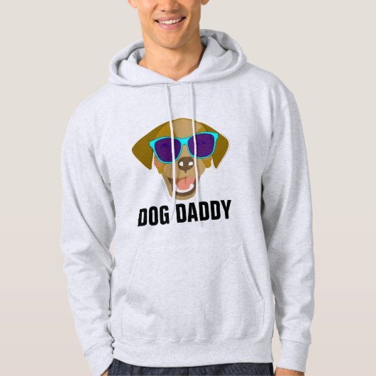 ドッグダディパパTシャツ&フード付 パーカ (正面)