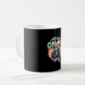 ドッグダンサー全ての目が私に コーヒーマグカップ (正面左)