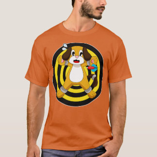 ドッグダーツダーツダーツボード Tシャツ