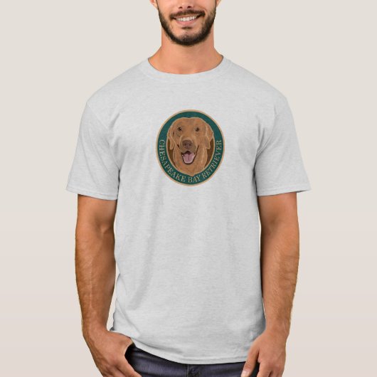 ドッグチェサピーク湾リトリバー Tシャツ (正面)