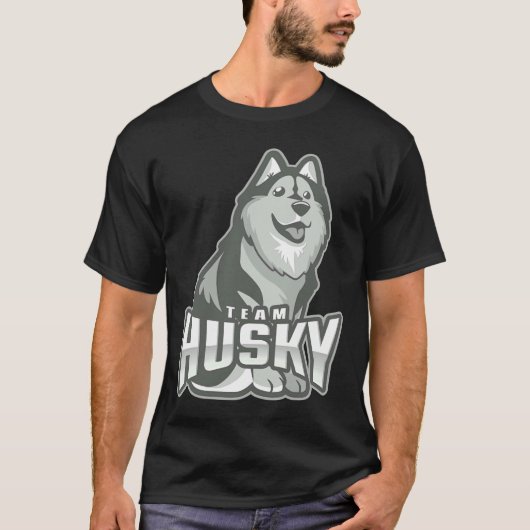 ドッグチームハスキー Tシャツ (正面)