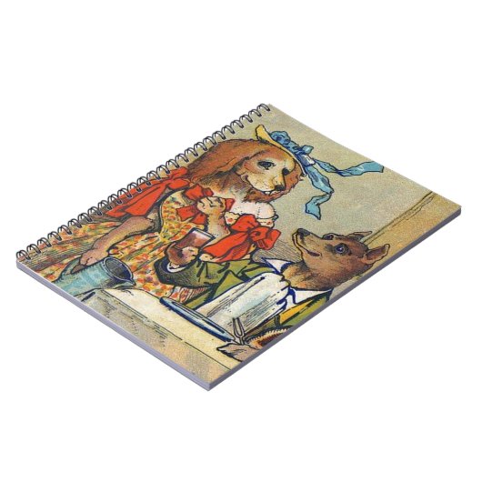 ドッグディナビクトリアンードドレスドギー ノートブック (左側)