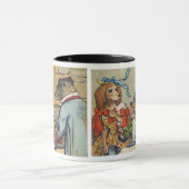 ドッグディナビクトリアンードドレスドギー マグカップ (中央)