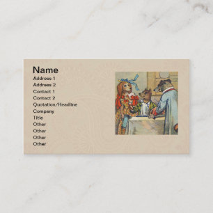 ドッグディナビクトリアンードドレスドギー 名刺