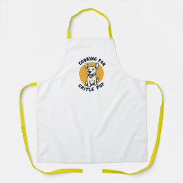 ドッグディナー準備 エプロン