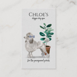 ドッグデイスパグルームビジネス&アポイントメントリマインダー 名刺