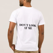 ドッグデザインメンズTシャツ最高のデザイン Tシャツ (裏面)