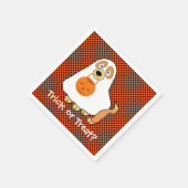 ドッグトリックまたはトリートカクテル紙ナプキンス スタンダードカクテルナプキン (角)