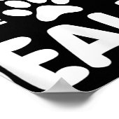 ドッグトリートディーラー、犬のオーナーおもしろい犬愛好家 ポスター (角)