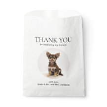 ドッグトリートペットスケッチサンキューユー結婚式の引き出物バッグ