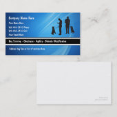 ドッグトレーナーの名刺 名刺 (正面/裏面)