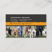 ドッグトレーナーの名刺 名刺 (裏面)