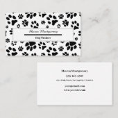 ドッグトレーナーの名刺 名刺 (正面/裏面)