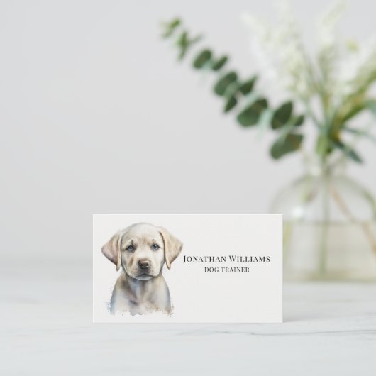 ドッグトレーナー行動主義服従トレーナー 名刺