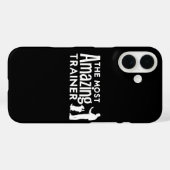 ドッグトレーナー 最も驚くべきトレーナー 笑えるギフト Case-Mate iPhoneケース (裏面 (横))