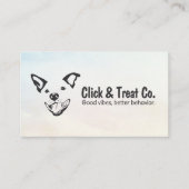 ドッグトレーナー – Happy Dog 名刺 (正面)