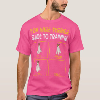 ドッグトレーニンおもしろいグワイヤキツネテリア Tシャツ