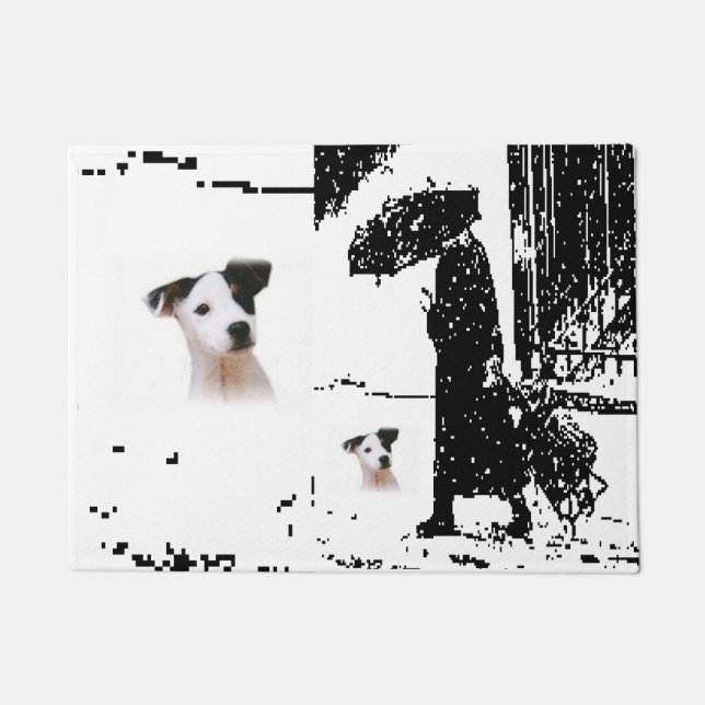 ドッグドアマット ドアマット (正面)