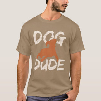 ドッグドゥードおもしろい犬ラバードッグパパドッグウォーカードガーF Tシャツ