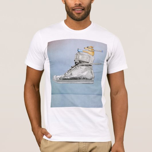 ドッグドライビングシューズTシャツ Tシャツ (正面)