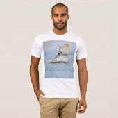 ドッグドライビングシューズTシャツ Tシャツ (正面フル)