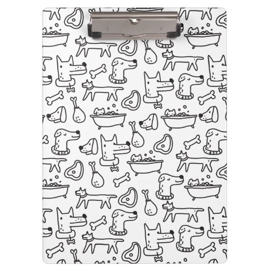 ドッグドードルクリップボード クリップボード (正面)