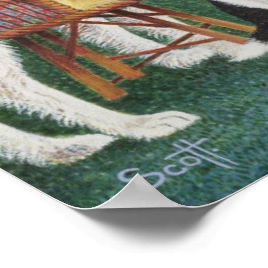 ドッグハウスで ポスター (角)