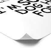 ドッグハウスカスタムカラーポスター ポスター (角)