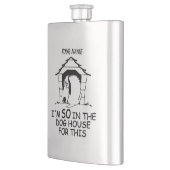 ドッグハウスカスタムフラスコ フラスク (左)