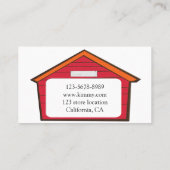 ドッグハウス 名刺 (裏面)