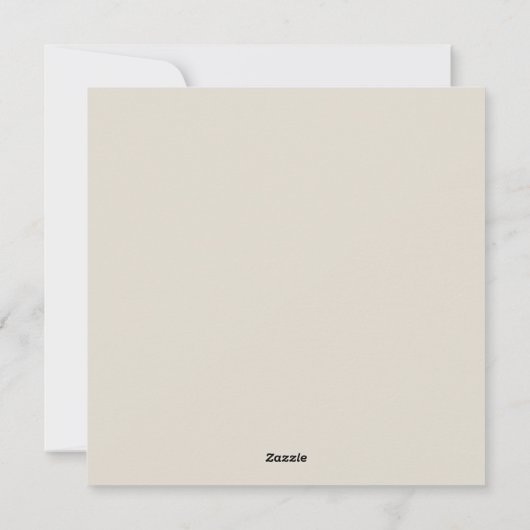 ドッグハッかわいらしプクリスマスフラットホリデーカード シーズンカード (裏面)