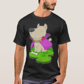 ドッグハロウィーンヴァンパイア Tシャツ (正面)