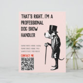 ドッグハンドラープロモーショングレートダンイラストレーション (スタンド正面)