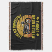 ドッグバイク スローブランケット (正面縦)