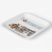 ドッグバスターズ ペーパープレート (傾斜あり)