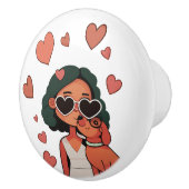 ドッグバレンタインデートバッグ セラミックノブ (右)