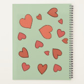 ドッグバレンタインデートバッグ プランナー手帳 (裏面)