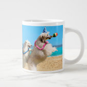 ドッグバースデーパーティーコンガライン ジャンボコーヒーマグカップ (右)