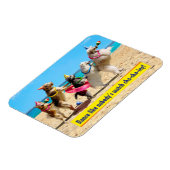 ドッグバースデーパーティーコンガライン マグネット (左側)