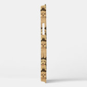 ドッグパターンブラウンラブラドール Case-Mate iPhoneケース (裏面 / 右)